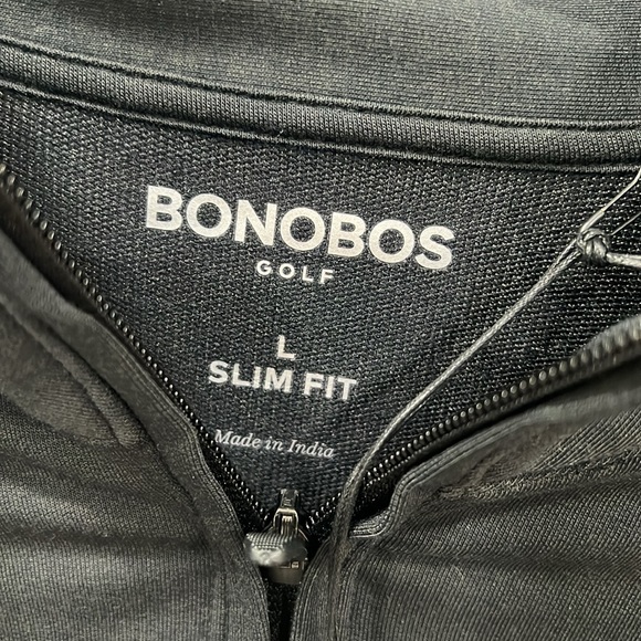 Bonobos Playthrough Performance Golf Half Zip athletic top - Picture 4 of 9